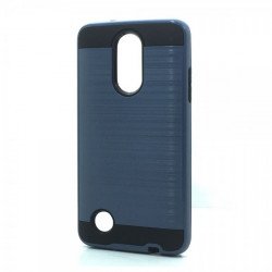 LG Aristo, LG LV3, LG MS210 Armor Hybrid Case (Navy Blue)